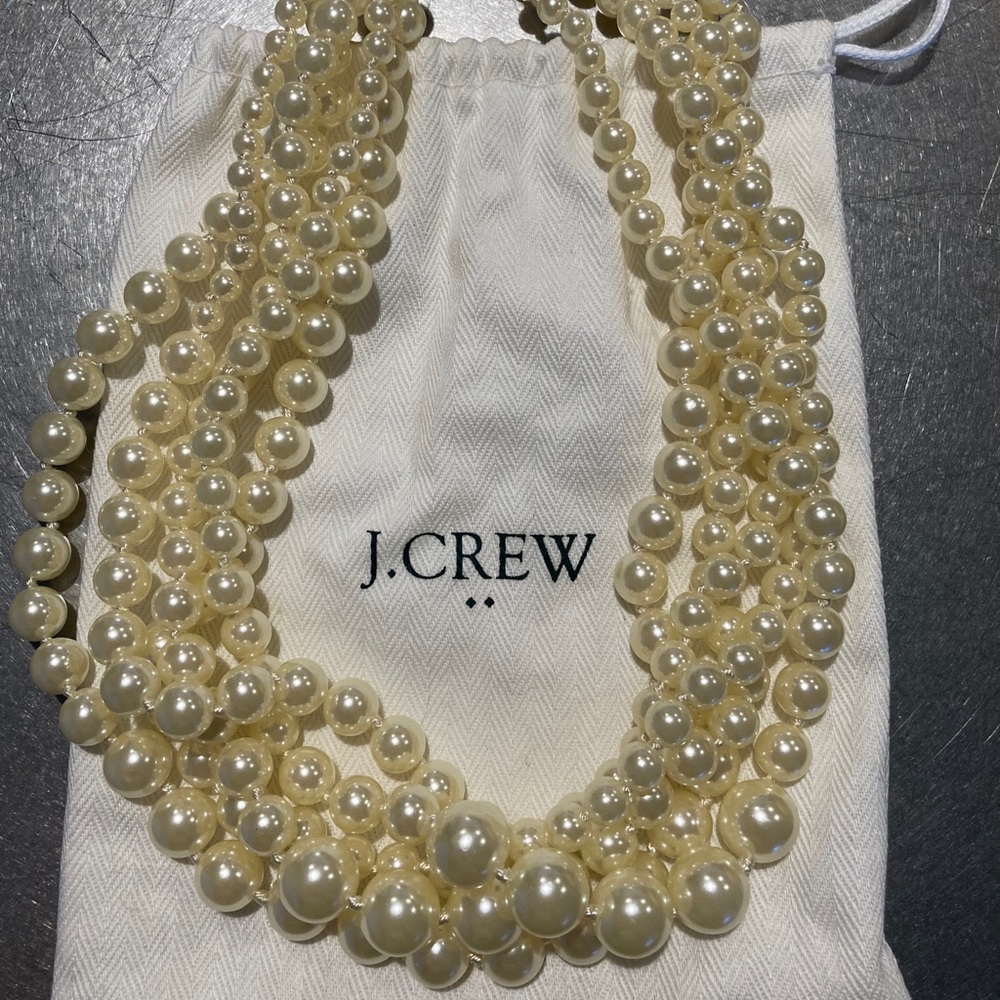 JCrew pearl necklace